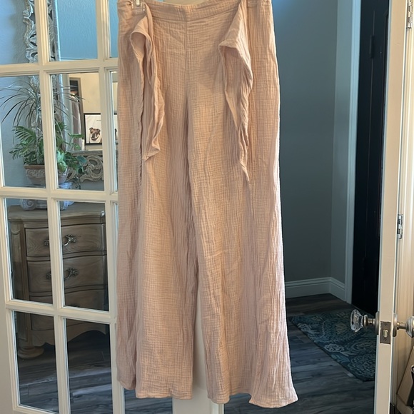 Boho Beach Pants NWOT one size fits all - Picture 6 of 10